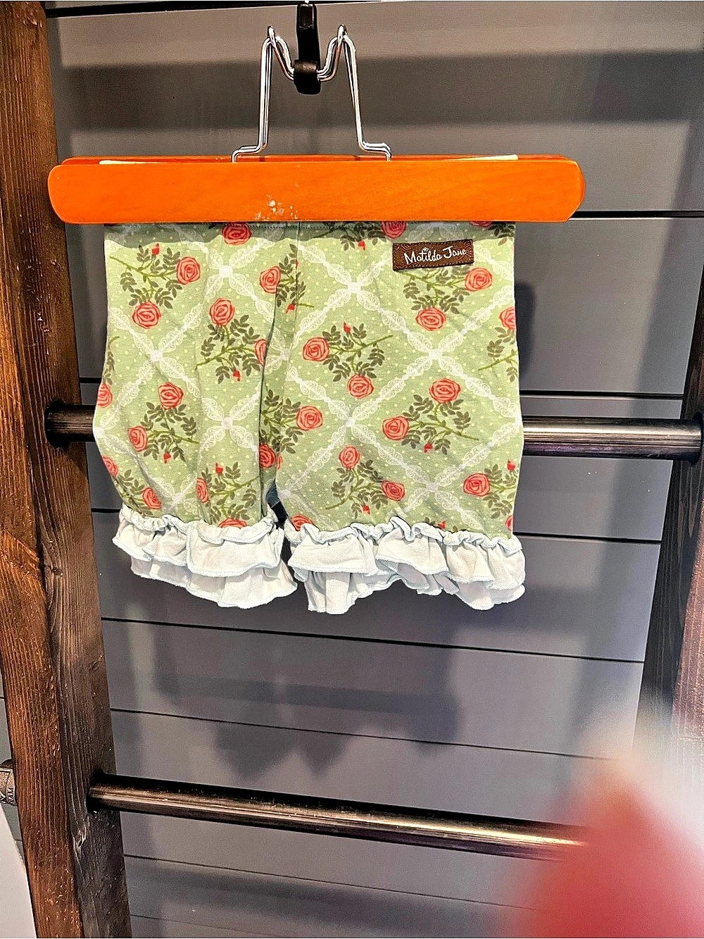 Matilda Jane Floral Ruffled short Size 4